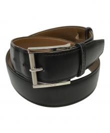 J.M.WESTON（ジェイエムウエストン）の古着「レザーベルト」｜ブラック