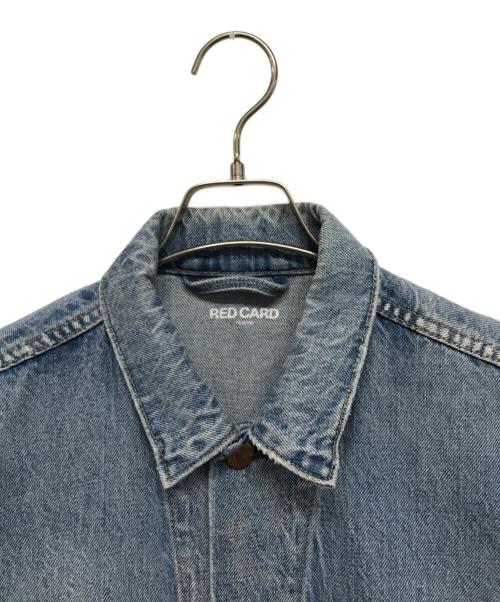 RED CARD（レッドカード）RED CARD (レッドカード) Big Fellows「ビッグ・フェローズ」デニムジャケット インディゴ サイズ:Mの古着・服飾アイテム