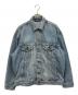 RED CARD（レッドカード）の古着「Big Fellows「ビッグ・フェローズ」デニムジャケット」｜インディゴ