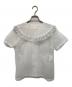 COMME des GARCONS GIRL（コムデギャルソンガール）の古着「ruffled sheer shirt(ッフルド・シアー・シャツ)」｜ホワイト