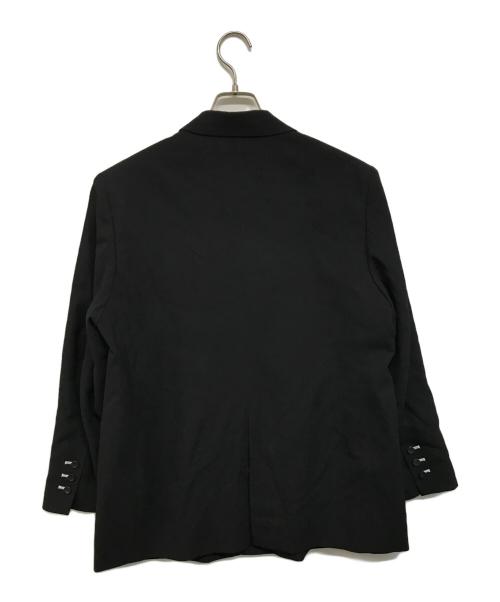 Conte（コンテ）conte (コンテ) ダブル テーラード ジャケット ブラック サイズ:FREEの古着・服飾アイテム