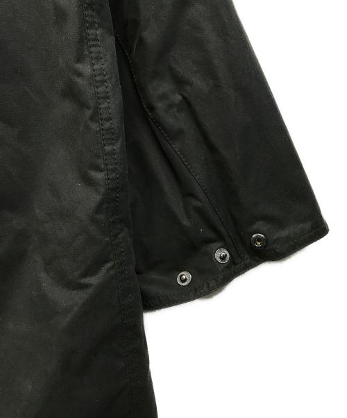 Barbour（バブアー）Barbour (バブアー) 【OS WAX BURGHLEY】オーバーサイズ ワックス バーレー ワックス コットン ロング コート カーキ サイズ:40の古着・服飾アイテム