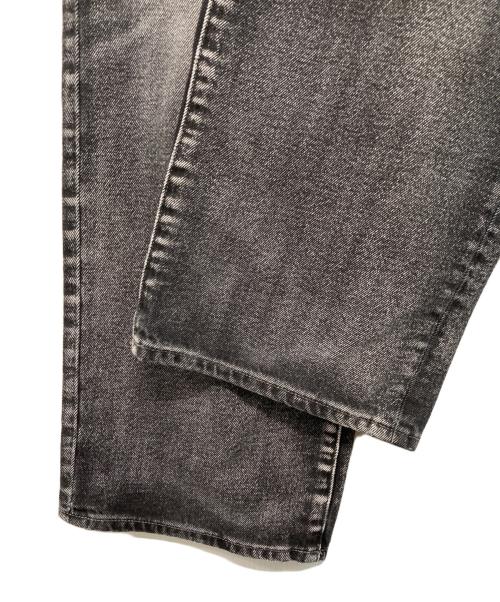 stussy（ステューシー）stussy　 (ステューシー) ヴィンテージ加工デニムパンツ グレー サイズ:81cm (W32)の古着・服飾アイテム