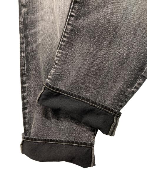 stussy（ステューシー）stussy　 (ステューシー) ヴィンテージ加工デニムパンツ グレー サイズ:81cm (W32)の古着・服飾アイテム