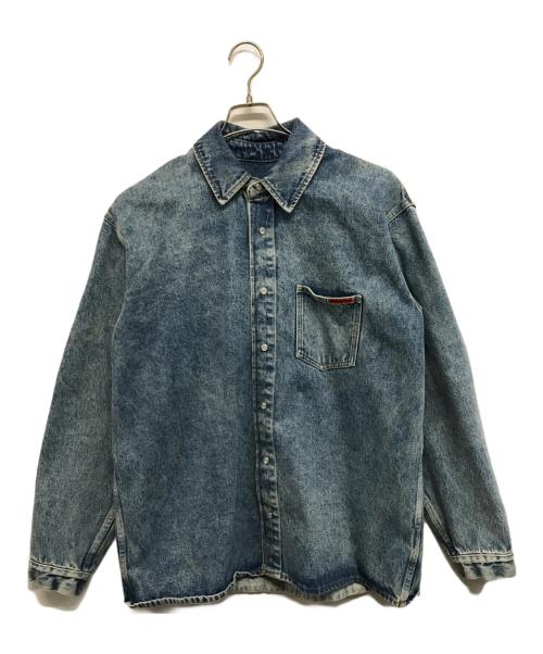 MARTINE ROSE（マーティン・ローズ）Martine rose (マーティン・ローズ) デニムシャツ インディゴ サイズ:Sの古着・服飾アイテム