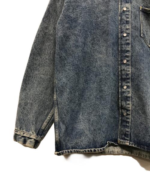 MARTINE ROSE（マーティン・ローズ）Martine rose (マーティン・ローズ) デニムシャツ インディゴ サイズ:Sの古着・服飾アイテム