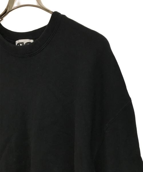 CDG（シーディージー）CDG (シーディージー) OVERSIZED SWEATSHIRT(オーバーサイズド　スウェットシャツ) ブラック サイズ:Sの古着・服飾アイテム