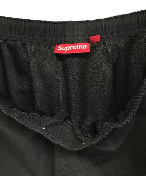 SUPREME（シュプリーム）SUPREME (シュプリーム) 25FW Spellout Embroidered Ripstop Track Pant(スペルアウト・エンブロイダード・リップストップ・トラックパンツ) ブラック サイズ:Lの古着・服飾アイテム