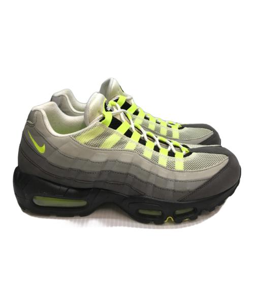 NIKE（ナイキ）NIKE (ナイキ) AIR MAX 95 OG Yellow Gradation(エア・マックス・キュウジュウゴ・オージー・イエロー・グラデーション) (2018) イエロー×グレー イエローグラデ サイズ:27.5cmの古着・服飾アイテム