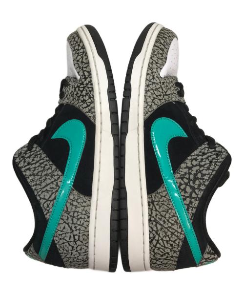 NIKE SB（ナイキエスビー）NIKE SB (ナイキエスビー) DUNK LOW PRO SB  ELEPHANT(ダンク・ロー・プロ・エスビー・エレファント) グレー×ティールブルー×エレフォント サイズ:26.5cmの古着・服飾アイテム