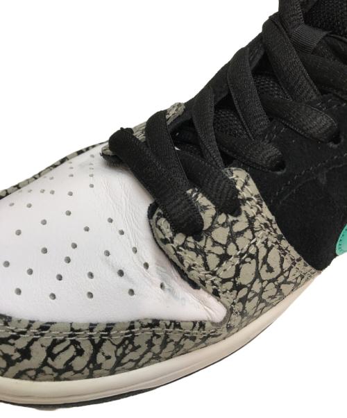 NIKE SB（ナイキエスビー）NIKE SB (ナイキエスビー) DUNK LOW PRO SB  ELEPHANT(ダンク・ロー・プロ・エスビー・エレファント) グレー×ティールブルー×エレフォント サイズ:26.5cmの古着・服飾アイテム