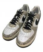 NIKEナイキ）の古着「AIR FORCE1 LOW RETRO COCOA SNAKE(エア・フォース・ワン・ロー・レトロ・ココア・スネーク)」｜グレー×ブラック×ココア