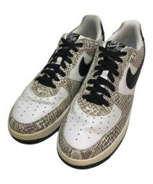 NIKE（ナイキ）の古着「AIR FORCE1 LOW RETRO COCOA SNAKE(エア・フォース・ワン・ロー・レトロ・ココア・スネーク)」｜グレー×ブラック×ココア