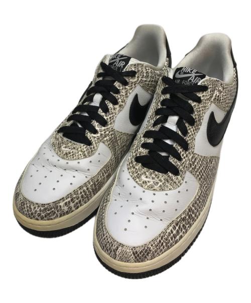 NIKE（ナイキ）NIKE (ナイキ) AIR FORCE1 LOW RETRO COCOA SNAKE(エア・フォース・ワン・ロー・レトロ・ココア・スネーク) グレー×ブラック×ココア サイズ:26.5cmの古着・服飾アイテム