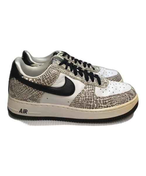 NIKE（ナイキ）NIKE (ナイキ) AIR FORCE1 LOW RETRO COCOA SNAKE(エア・フォース・ワン・ロー・レトロ・ココア・スネーク) グレー×ブラック×ココア サイズ:26.5cmの古着・服飾アイテム