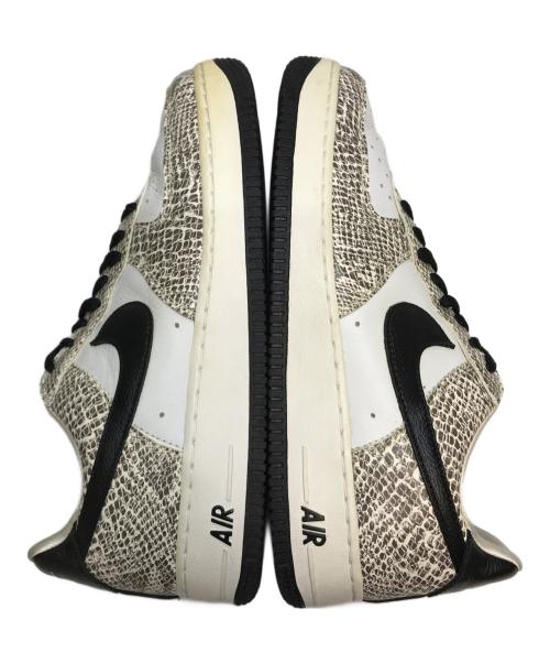 NIKE（ナイキ）NIKE (ナイキ) AIR FORCE1 LOW RETRO COCOA SNAKE(エア・フォース・ワン・ロー・レトロ・ココア・スネーク) グレー×ブラック×ココア サイズ:26.5cmの古着・服飾アイテム
