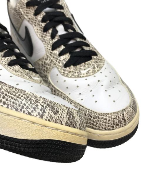 NIKE（ナイキ）NIKE (ナイキ) AIR FORCE1 LOW RETRO COCOA SNAKE(エア・フォース・ワン・ロー・レトロ・ココア・スネーク) グレー×ブラック×ココア サイズ:26.5cmの古着・服飾アイテム