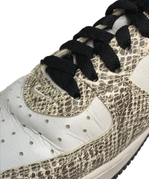 NIKE（ナイキ）NIKE (ナイキ) AIR FORCE1 LOW RETRO COCOA SNAKE(エア・フォース・ワン・ロー・レトロ・ココア・スネーク) グレー×ブラック×ココア サイズ:26.5cmの古着・服飾アイテム
