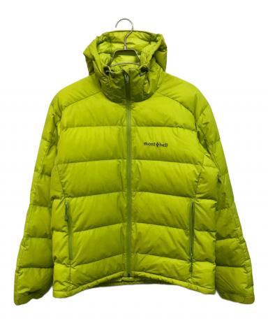 【MUTTY】mont-bell ウィンタースポーツ ジャケット 緑・黄 中古・古着通販】mont-bell (モンベル) パーマフロスト ライトダウン