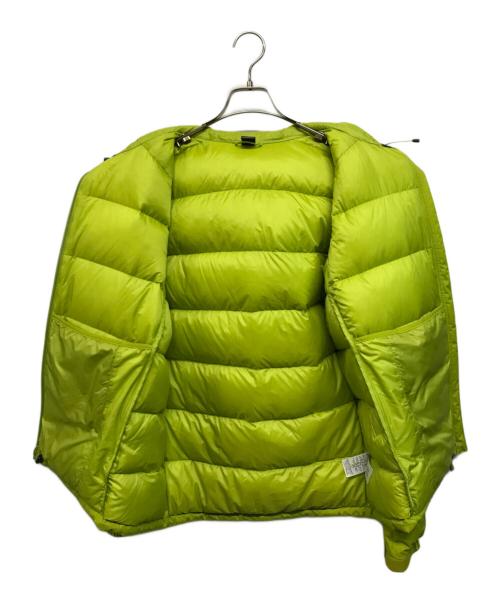 mont-bell（モンベル）mont-bell (モンベル) パーマフロスト ライトダウンパーカ ダウンジャケット フラッシュグリーン サイズ:Lの古着・服飾アイテム
