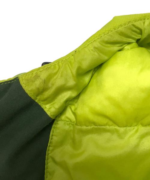 mont-bell（モンベル）mont-bell (モンベル) パーマフロスト ライトダウンパーカ ダウンジャケット フラッシュグリーン サイズ:Lの古着・服飾アイテム