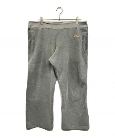 中古・古着通販】EVISU (エヴィス) スウェットパンツ グレー×ピンク