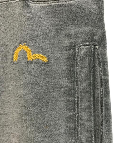 EVISU（エヴィス）EVISU (エヴィス) スウェットパンツ グレー×ピンク サイズ:SIZE 42の古着・服飾アイテム