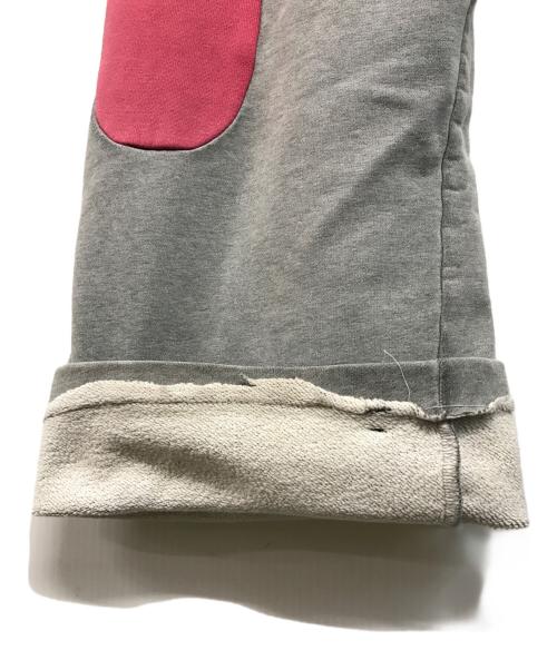 EVISU（エヴィス）EVISU (エヴィス) スウェットパンツ グレー×ピンク サイズ:SIZE 42の古着・服飾アイテム