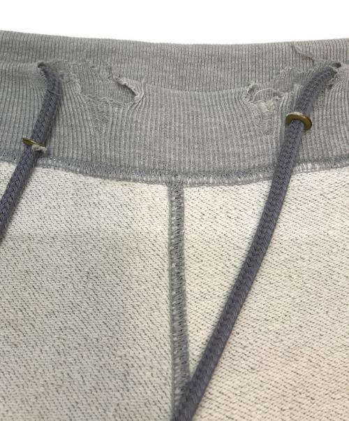 EVISU（エヴィス）EVISU (エヴィス) スウェットパンツ グレー×ピンク サイズ:SIZE 42の古着・服飾アイテム