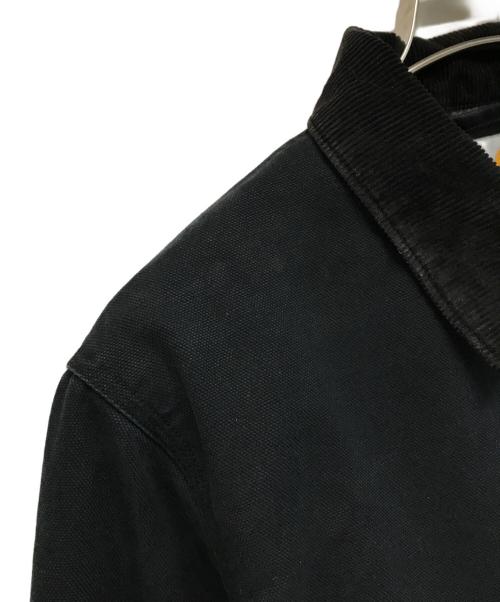 CarHartt（カーハート）CarHartt (カーハート) 裏地ネイティブ柄デトロイトジャケット DETROIT JACKET ネイビー サイズ:Lの古着・服飾アイテム