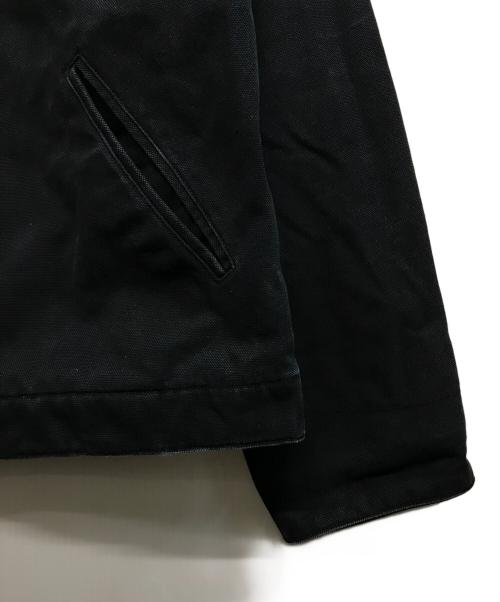 CarHartt（カーハート）CarHartt (カーハート) 裏地ネイティブ柄デトロイトジャケット DETROIT JACKET ネイビー サイズ:Lの古着・服飾アイテム