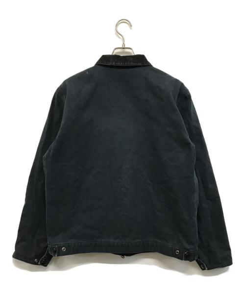 CarHartt（カーハート）CarHartt (カーハート) 裏地ネイティブ柄デトロイトジャケット DETROIT JACKET ネイビー サイズ:Lの古着・服飾アイテム