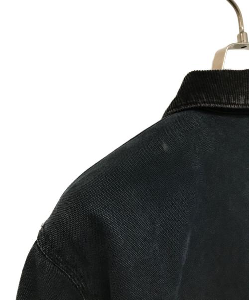 CarHartt（カーハート）CarHartt (カーハート) 裏地ネイティブ柄デトロイトジャケット DETROIT JACKET ネイビー サイズ:Lの古着・服飾アイテム