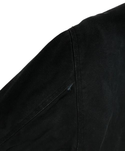 CarHartt（カーハート）CarHartt (カーハート) 裏地ネイティブ柄デトロイトジャケット DETROIT JACKET ネイビー サイズ:Lの古着・服飾アイテム