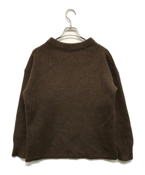 ANDERSEN-ANDERSEN（アンデルセン アンデルセン）Andersen-Andersen (アンデルセン アンデルセン) 畔ウールニット ブラウン サイズ:Lの古着・服飾アイテム