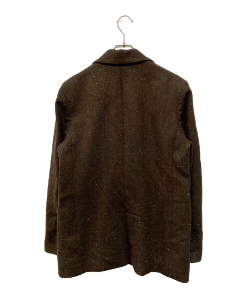 YANUK（ヤヌーク）YANUK (ヤヌーク) 2Bジャケット ブラウン サイズ:Mの古着・服飾アイテム