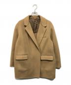 DEUXIEME CLASSEドゥーズィエム クラス）の古着「victorian シャギー ショートコート」｜ベージュ