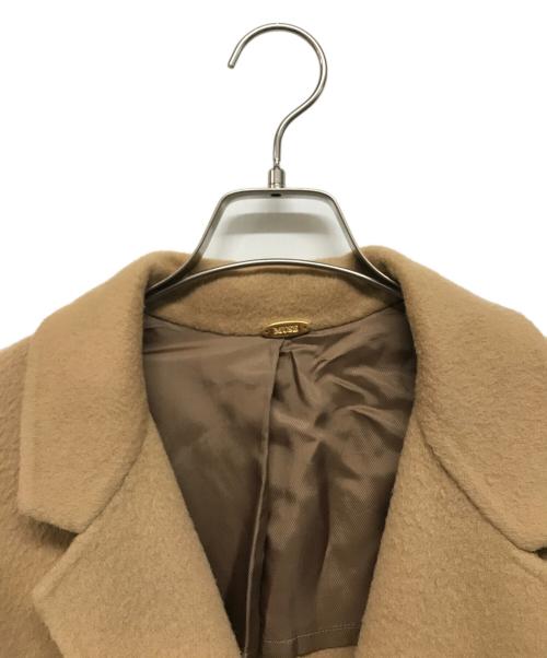 DEUXIEME CLASSE（ドゥーズィエム クラス）Deuxieme Classe (ドゥーズィエム クラス) victorian シャギー ショートコート ベージュ サイズ:-の古着・服飾アイテム