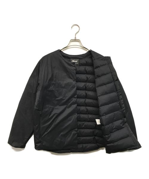 NANGA（ナンガ）NANGA (ナンガ) URBAN RESEARCH DOORS (アーバンリサーチドアーズ) 別注インナーダウンジャケット ブラック サイズ:Mの古着・服飾アイテム