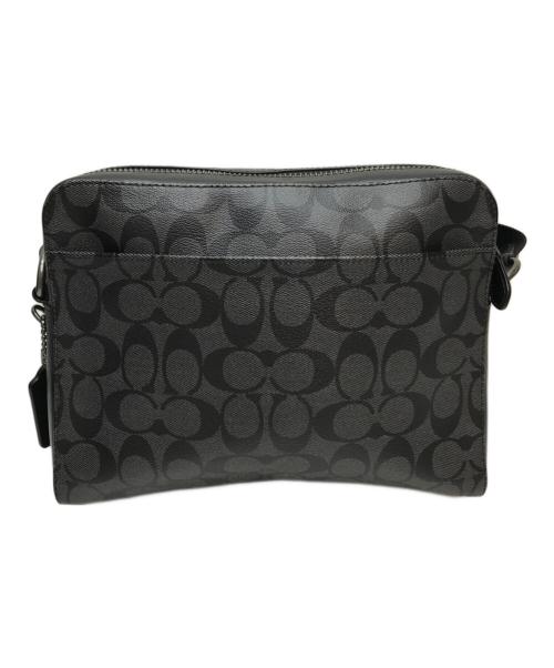 COACH（コーチ）COACH (コーチ) シグネチャーショルダーバッグ ブラックの古着・服飾アイテム