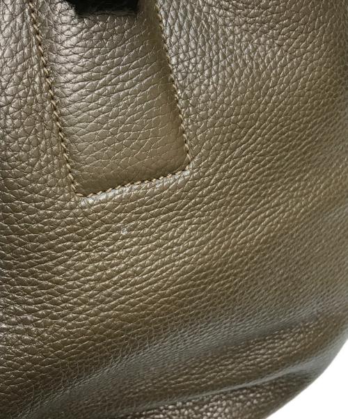 Daniel&Bob（ダニエル＆ボブ）Daniel&Bob (ダニエル＆ボブ) TOMORROW LAND (トゥモローランド) レザートートバッグ ブラウンの古着・服飾アイテム