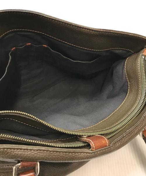 Daniel&Bob（ダニエル＆ボブ）Daniel&Bob (ダニエル＆ボブ) TOMORROW LAND (トゥモローランド) レザートートバッグ ブラウンの古着・服飾アイテム