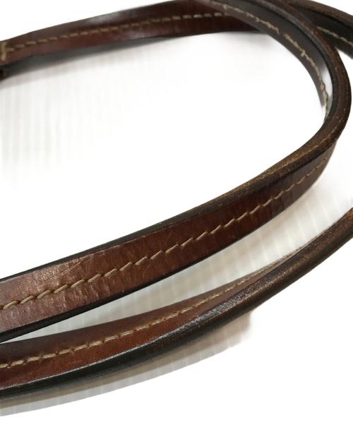 Daniel&Bob（ダニエル＆ボブ）Daniel&Bob (ダニエル＆ボブ) TOMORROW LAND (トゥモローランド) レザートートバッグ ブラウンの古着・服飾アイテム