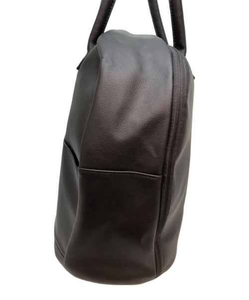 AWW（アウ）AWW (アウ) サボテンレザーデイリーボストンバッグ ブラックの古着・服飾アイテム