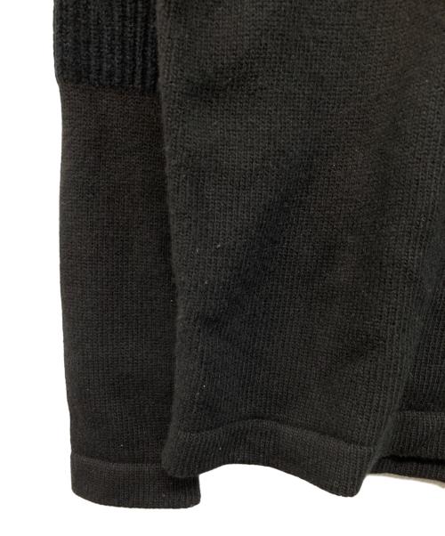 STONE ISLAND（ストーンアイランド）STONE ISLAND (ストーンアイランド) KNIT CREWNECK  ブラック サイズ:Mの古着・服飾アイテム