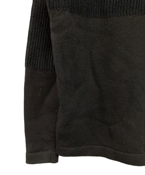 STONE ISLAND（ストーンアイランド）STONE ISLAND (ストーンアイランド) KNIT CREWNECK  ブラック サイズ:Mの古着・服飾アイテム