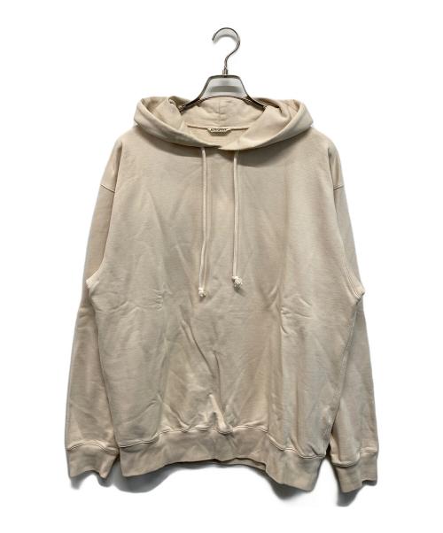 AURALEE（オーラリー）AURALEE (オーラリー) SUPER SOFT HEAVY SWEAT P/O PARKA アイボリー サイズ:SIZE 4の古着・服飾アイテム