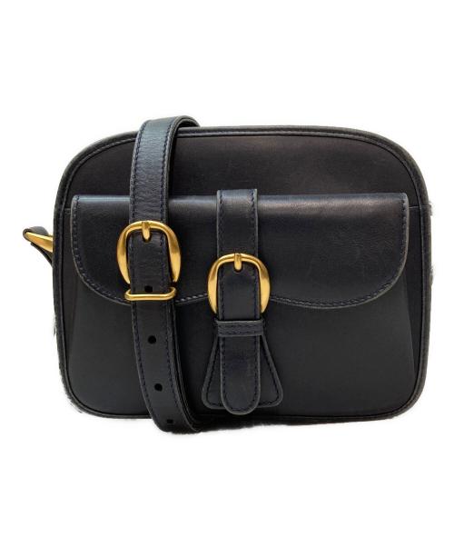 GUCCI（グッチ）GUCCI (グッチ) シェリーラインショルダーバッグ ネイビーの古着・服飾アイテム