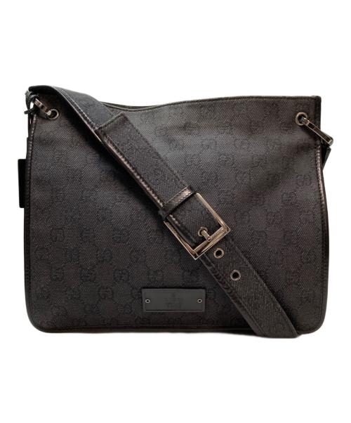 GUCCI（グッチ）GUCCI (グッチ) ショルダーバッグ ブラックの古着・服飾アイテム