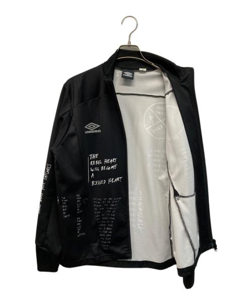 UMBRO（アンブロ）UMBRO (アンブロ) ELIMINATOR (エリミネイター) グラフィックトラックジャケット ブラック サイズ:Mの古着・服飾アイテム